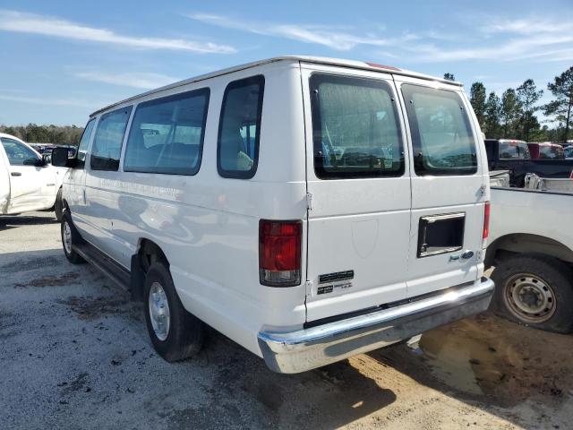 1FBSS3BLXDDA83242 - 2013 FORD ECONOLINE E350 SUPER DUTY WAGON WHITE photo 2