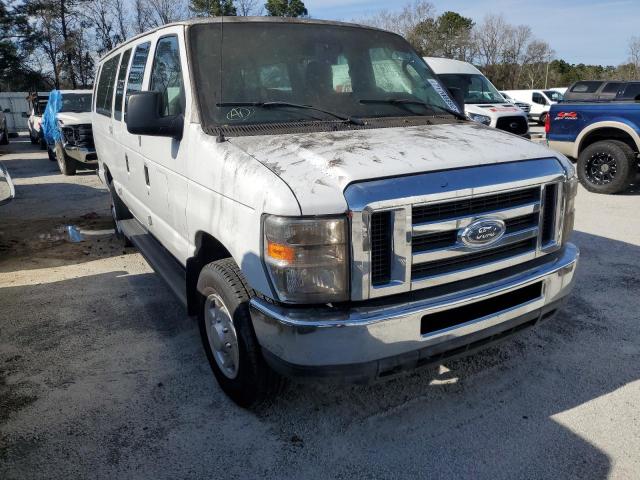 1FBSS3BLXDDA83242 - 2013 FORD ECONOLINE E350 SUPER DUTY WAGON WHITE photo 4