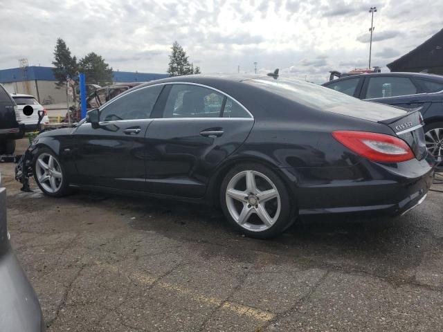 WDDLJ9BB3CA051767 - 2012 MERCEDES-BENZ CLS 550 4MATIC BLUE photo 2