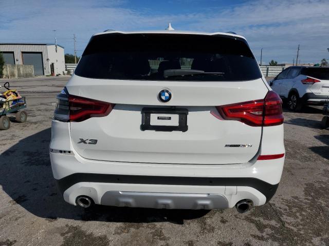 5UXTY3C02M9G39986 - 2021 BMW X3 SDRIVE30I WHITE photo 6