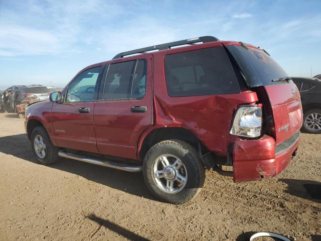 1FMZU73K05UA06426 - 2005 FORD EXPLORER XLT წითელი ფოტო 2