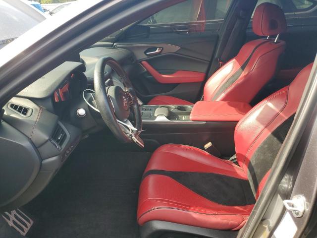 19UUB6F52NA001025 - 2022 ACURA TLX TECH A Մոխրագույն լուսանկար 7