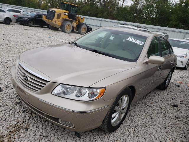 KMHFC46F27A218753 - 2007 HYUNDAI AZERA SE TAN photo 1