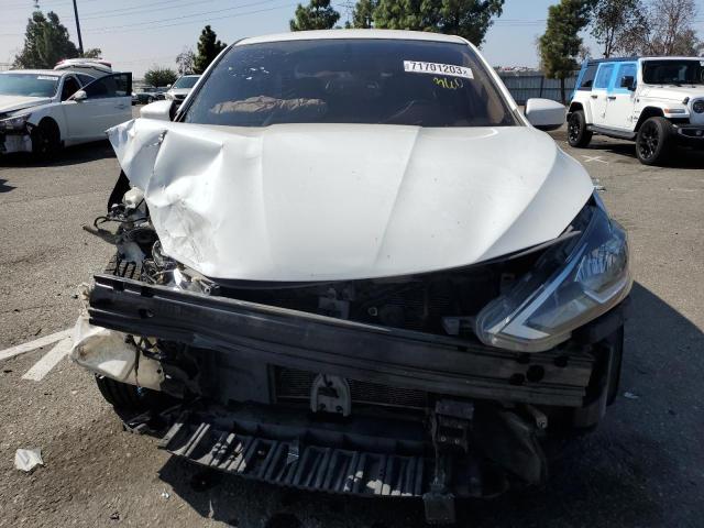 3N1AB7AP8JY232813 - 2018 NISSAN SENTRA S WHITE photo 5