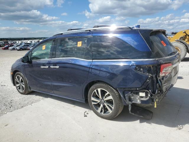 5FNRL6H98JB059756 - 2018 HONDA ODYSSEY ELITE BLUE photo 2