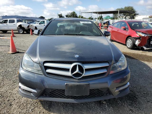 WDDGJ4HB3DF958244 - 2013 MERCEDES-BENZ C 250 GRAY photo 5