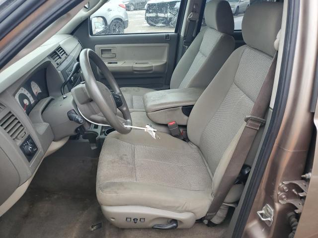 1D7CW3GP4AS130858 - 2010 DODGE DAKOTA SXT TAN photo 7