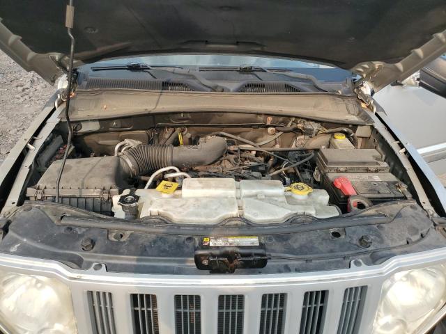 1C4PJMAK5CW100339 - 2012 JEEP LIBERTY SPORT SILVER photo 11