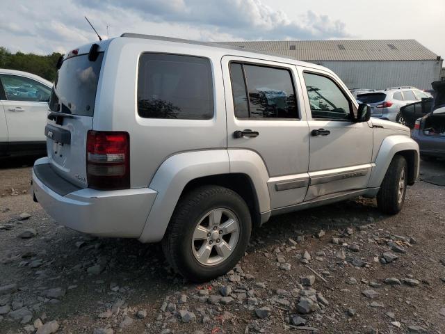 1C4PJMAK5CW100339 - 2012 JEEP LIBERTY SPORT SILVER photo 3