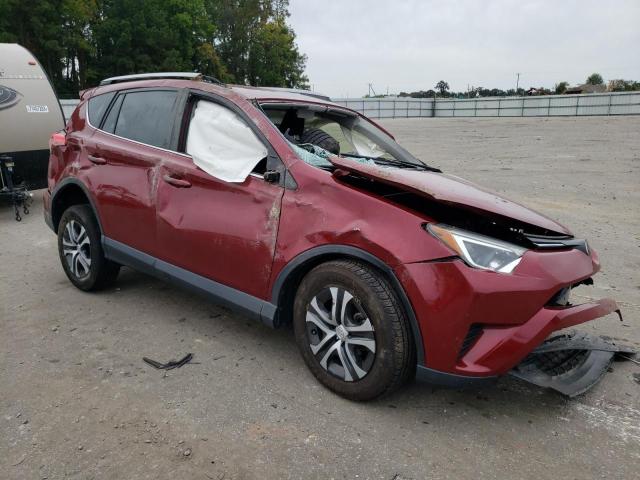 JTMZFREV4JD119937 - 2018 TOYOTA RAV4 LE BURGUNDY photo 4