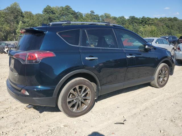 JTMDFREV6JJ199110 - 2018 TOYOTA RAV4 LIMITED BLUE photo 3