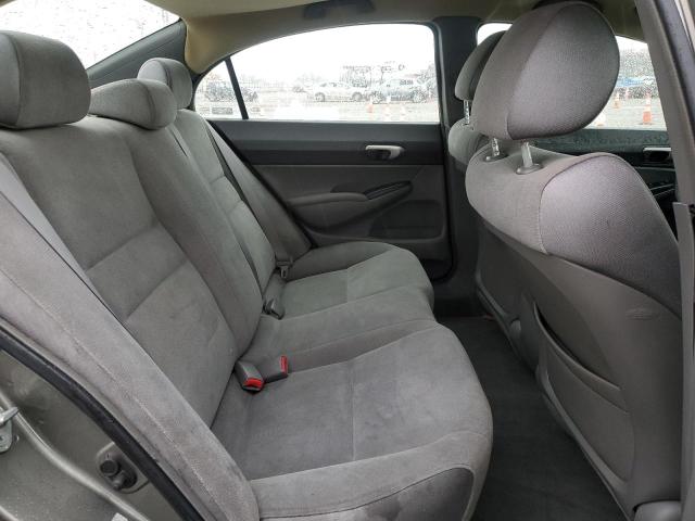 1HGFA16596L132683 - 2006 HONDA CIVIC LX GRAY photo 10