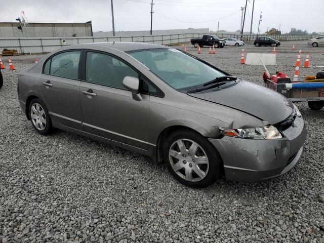 1HGFA16596L132683 - 2006 HONDA CIVIC LX GRAY photo 4