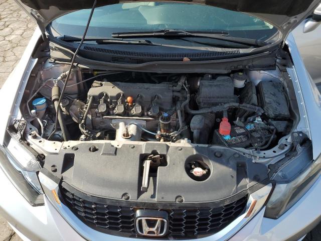 19XFB2F8XFE065077 - 2015 HONDA CIVIC EX SILVER photo 11