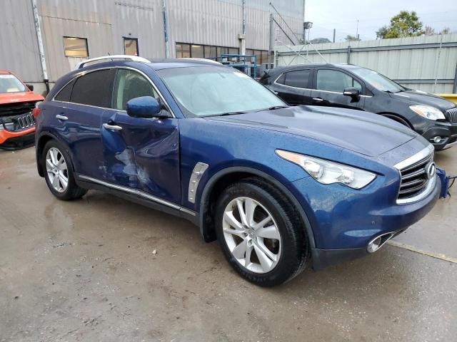 JN8CS1MWXDM171286 - 2013 INFINITI FX37 BLUE photo 4