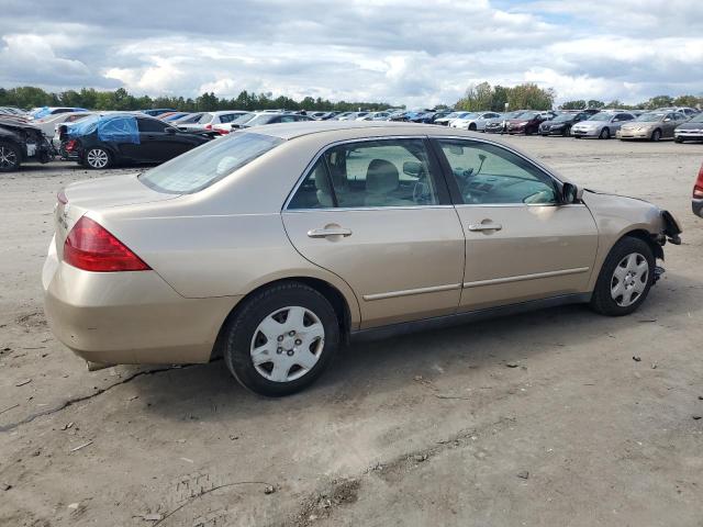 1HGCM56467A120318 - 2007 HONDA ACCORD LX GOLD photo 3