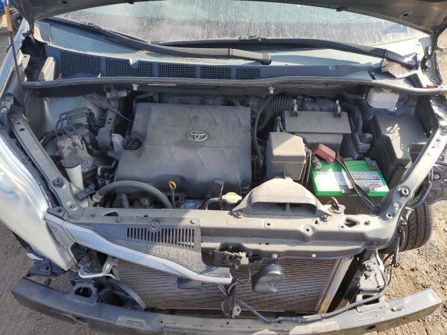 5TDDK3DC0CS037018 - 2012 TOYOTA SIENNA XLE 绿色 照片 12