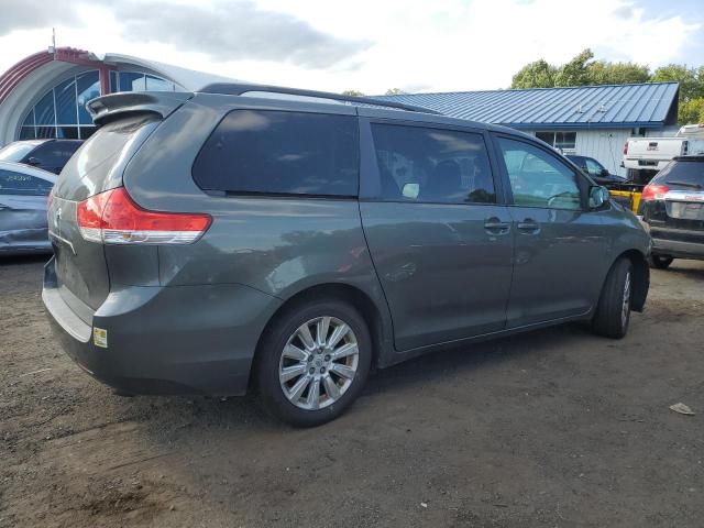 5TDDK3DC0CS037018 - 2012 TOYOTA SIENNA XLE 绿色 照片 3