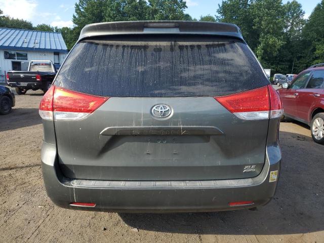 5TDDK3DC0CS037018 - 2012 TOYOTA SIENNA XLE 绿色 照片 6