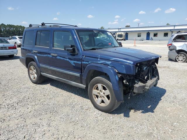 1J8HH48K76C140393 - 2006 JEEP COMMANDER 蓝色 照片 4