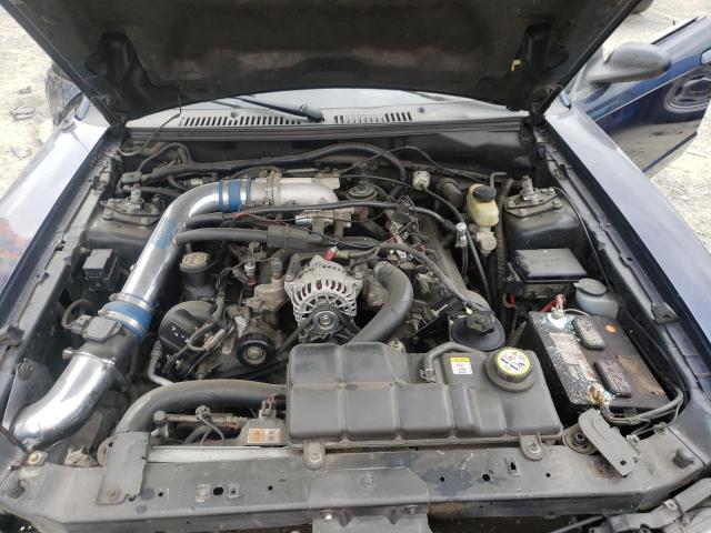 1FAFP42X22F225503 - 2002 FORD MUSTANG GT BLUE photo 11