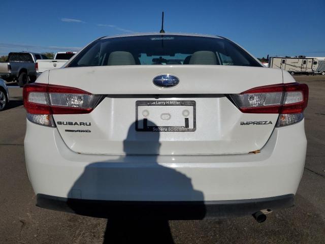 4S3GKAB63P3602643 - 2023 SUBARU IMPREZA WHITE photo 6