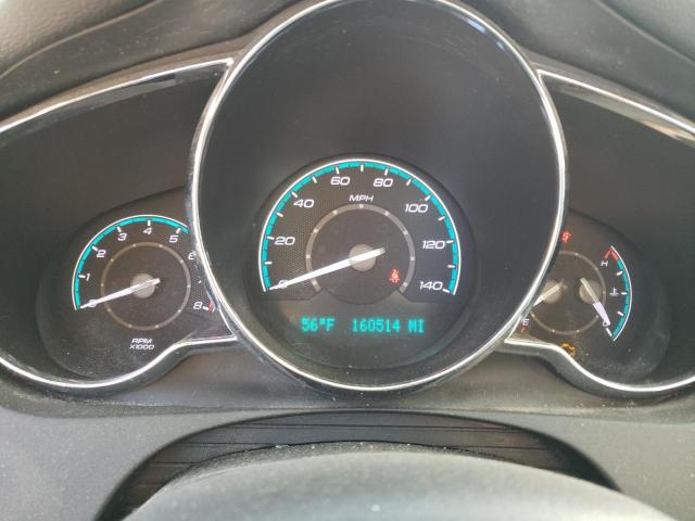 1G1ZC5E14BF236513 - 2011 CHEVROLET MALIBU 1LT Қызыл фото 9