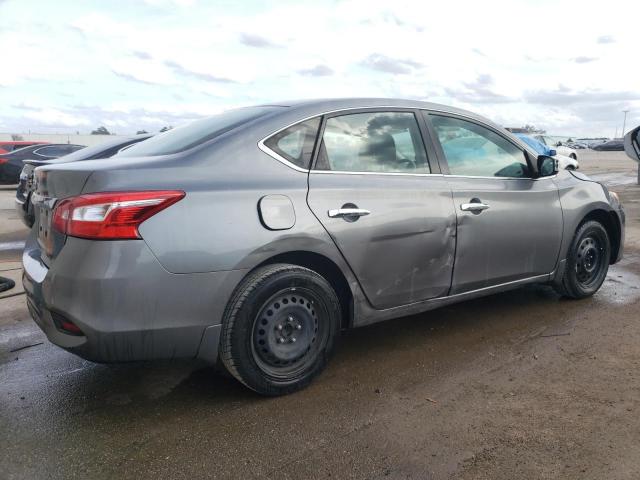 3N1AB7AP5HY374062 - 2017 NISSAN SENTRA S GRAY photo 3