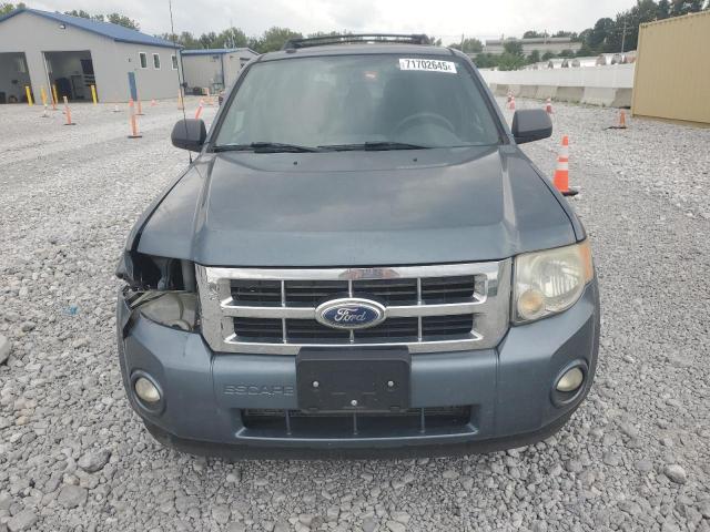 1FMCU0DG9AKC64456 - 2010 FORD ESCAPE XLT BLUE photo 5