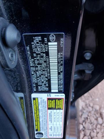 4T1B11HK5JU140651 - 2018 TOYOTA CAMRY L BLACK photo 12