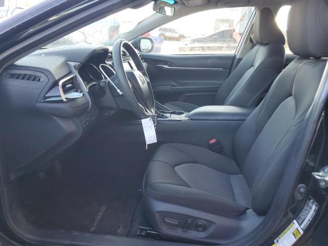 4T1B11HK5JU140651 - 2018 TOYOTA CAMRY L BLACK photo 7