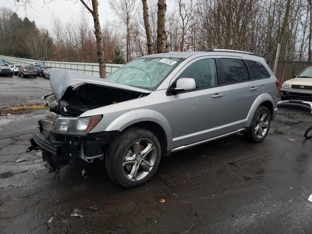 3C4PDDGG0HT608662 - 2017 DODGE JOURNEY CROSSROAD SILVER photo 1