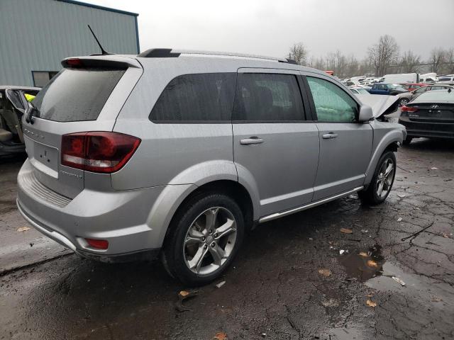 3C4PDDGG0HT608662 - 2017 DODGE JOURNEY CROSSROAD SILVER photo 3