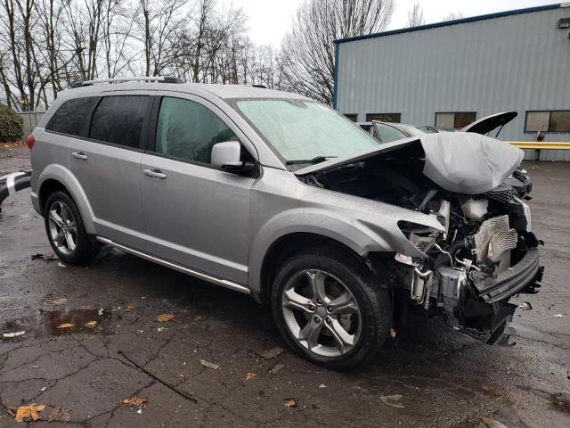 3C4PDDGG0HT608662 - 2017 DODGE JOURNEY CROSSROAD SILVER photo 4