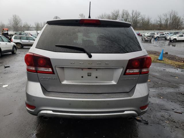 3C4PDDGG0HT608662 - 2017 DODGE JOURNEY CROSSROAD SILVER photo 6