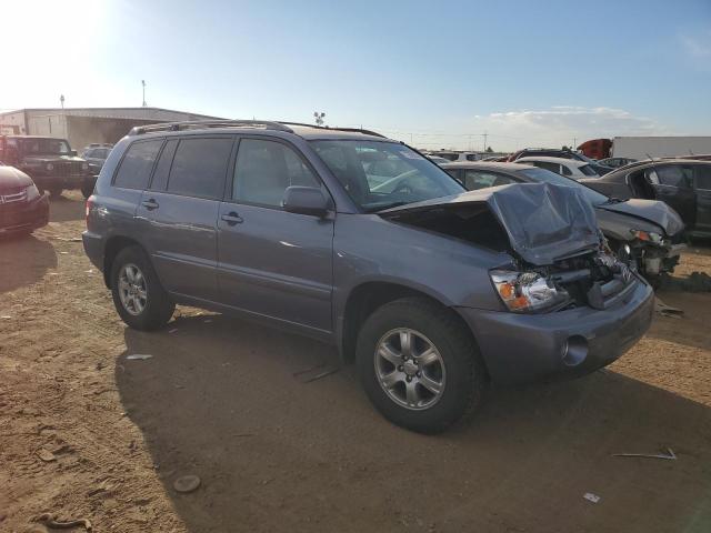 JTEEP21A760144606 - 2006 TOYOTA HIGHLANDER LIMITED BLUE photo 4