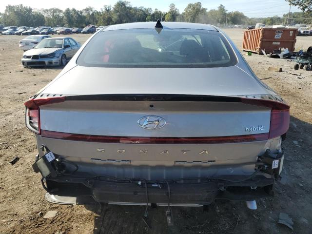 KMHL34JJ7PA074017 - 2023 HYUNDAI SONATA HYBRID SILVER photo 6