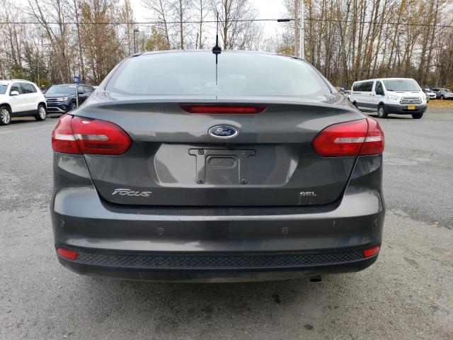 1FADP3H27JL205910 - 2018 FORD FOCUS SEL GRAY photo 6