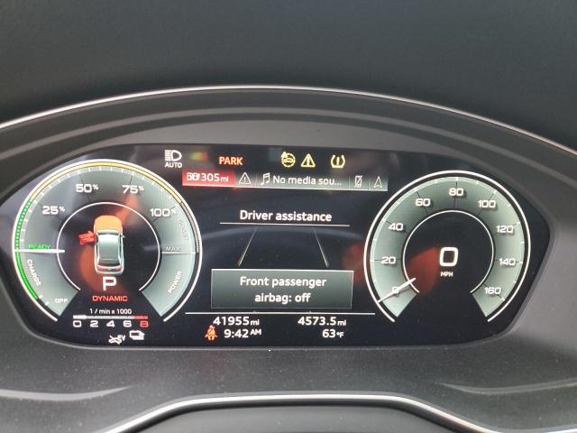 WA1F2BFYXM2042984 - 2021 AUDI Q5 PRESTIGE SILVER photo 9