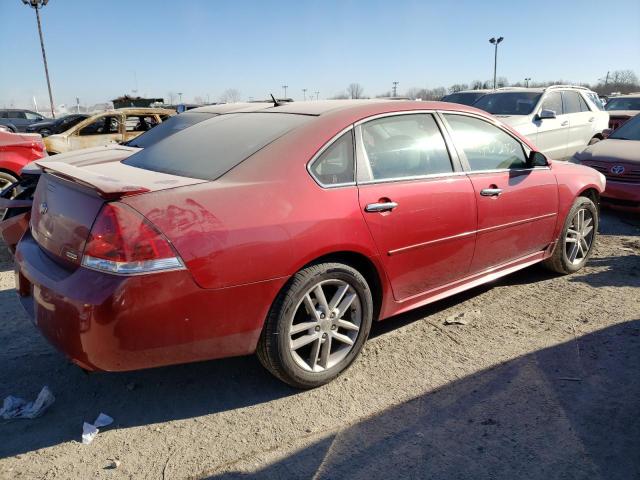 2G1WC5E33E1114922 - 2014 CHEVROLET IMPALA LIM LTZ RED photo 3