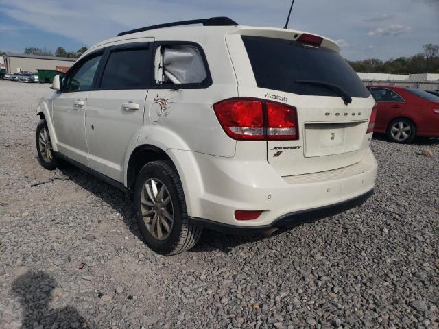 3C4PDDBG8JT477378 - 2018 DODGE JOURNEY SXT WHITE photo 2