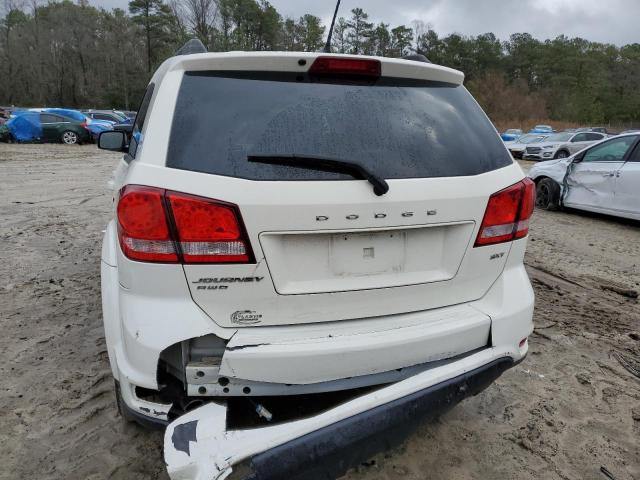 3C4PDDBG7ET259275 - 2014 DODGE JOURNEY SXT WHITE photo 6