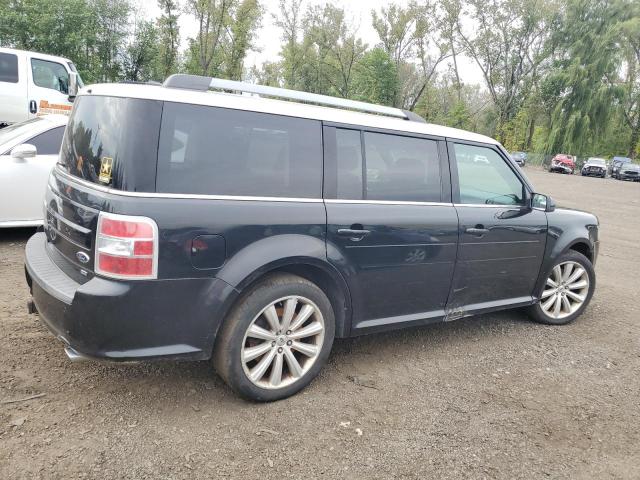 2FMHK6C85DBD00876 - 2013 FORD FLEX SEL BLACK photo 3