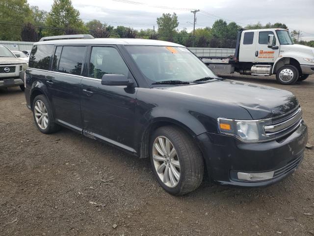 2FMHK6C85DBD00876 - 2013 FORD FLEX SEL BLACK photo 4