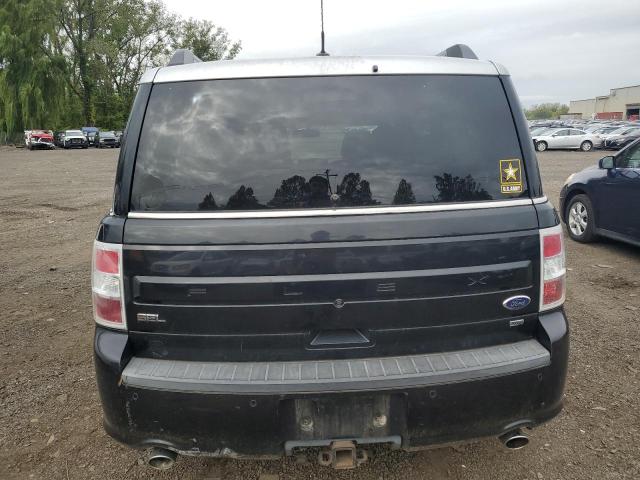 2FMHK6C85DBD00876 - 2013 FORD FLEX SEL BLACK photo 6