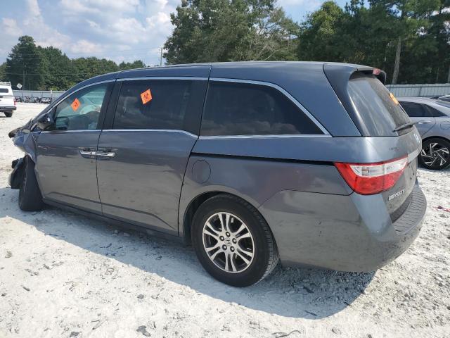 5FNRL5H49CB068340 - 2012 HONDA ODYSSEY EX GRAY photo 2