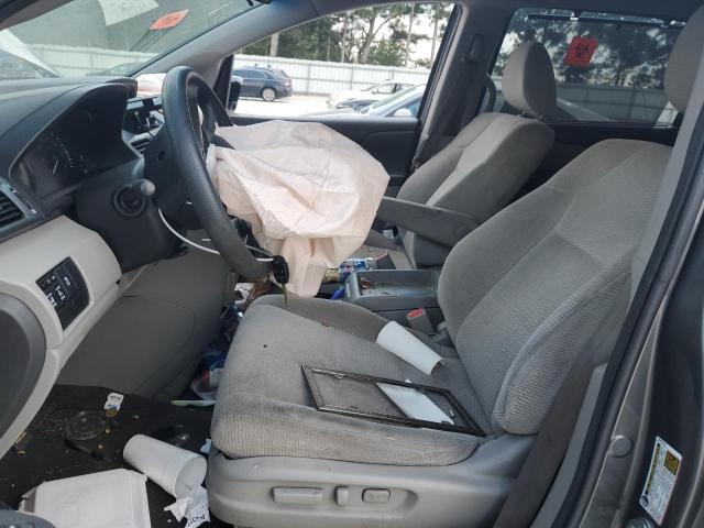 5FNRL5H49CB068340 - 2012 HONDA ODYSSEY EX GRAY photo 7