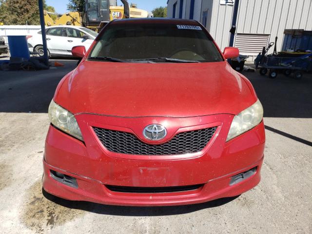4T1BK46KX7U020967 - 2007 TOYOTA CAMRY LE RED photo 5