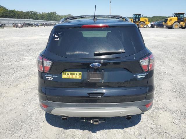 1FMCU0J95JUA06882 - 2018 FORD ESCAPE TITANIUM შავი ფოტო 6