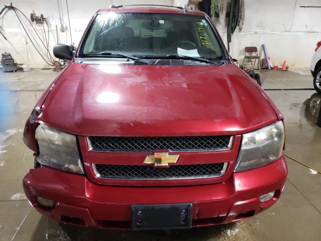 1GNDT33SX92102292 - 2009 CHEVROLET TRAILBLAZE LT BURGUNDY photo 5